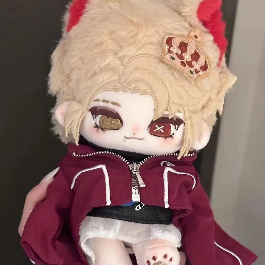 

20cm Anime Game Identity V Knight Richard Sterling Kawaii Cosplay Soft Cotton Doll Body Cartoon DIY Dress Up Toy Figures Gifts