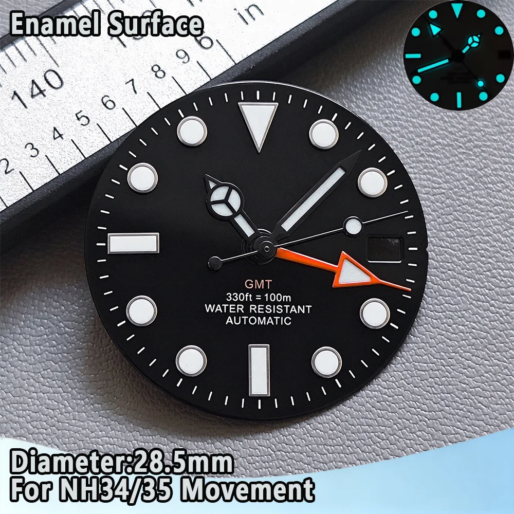 28,5 mm GMT-Zifferblatt NH34 Z – Watch Dial Custom Sterile 28.5Mm Bewertung und Preis