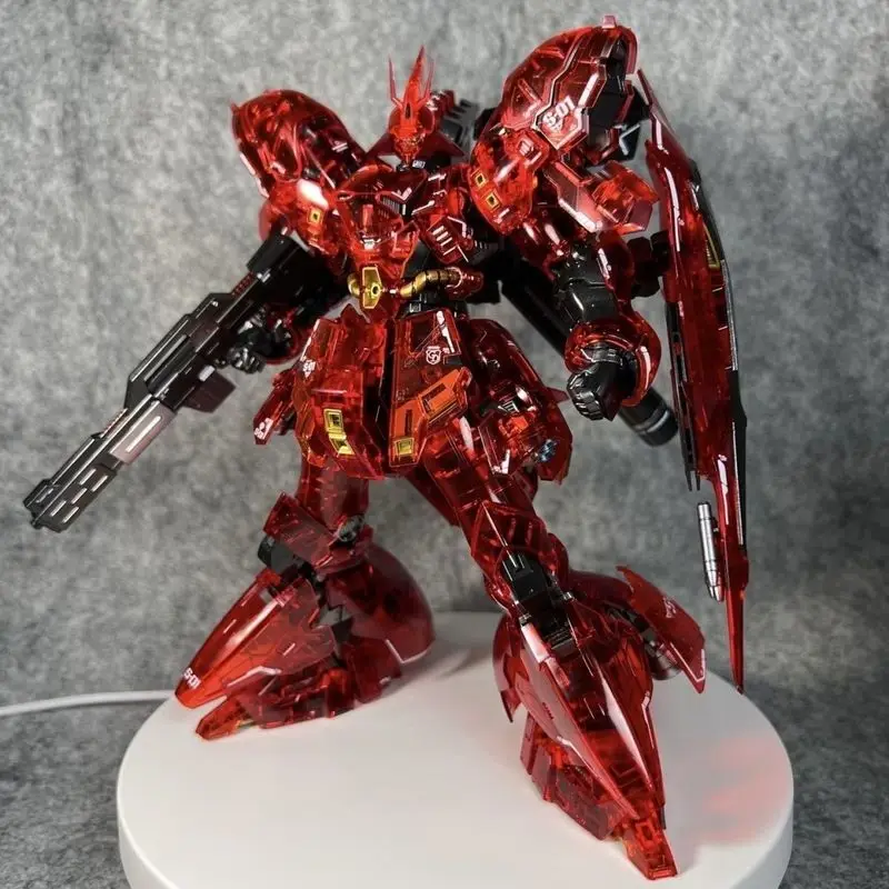 Hg 1/144 Sazabi Cleab Cor Modelo Robô Mecha Montagem Modelo Figuras de Ação Brinquedos Educativos para Crianças Presente Surpresa