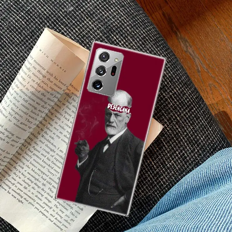 Sigmund Freud founder of psychoanalysis Phone Case For Galaxy Samsung A03 A03S A13 A23 A33 A53 A73 A54 A34 A24 A14 5G A04 A04S A