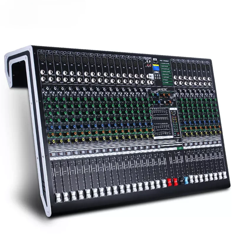 

Professional Audio Mixer Console studio DJ DSP 24 channel Sound recording System