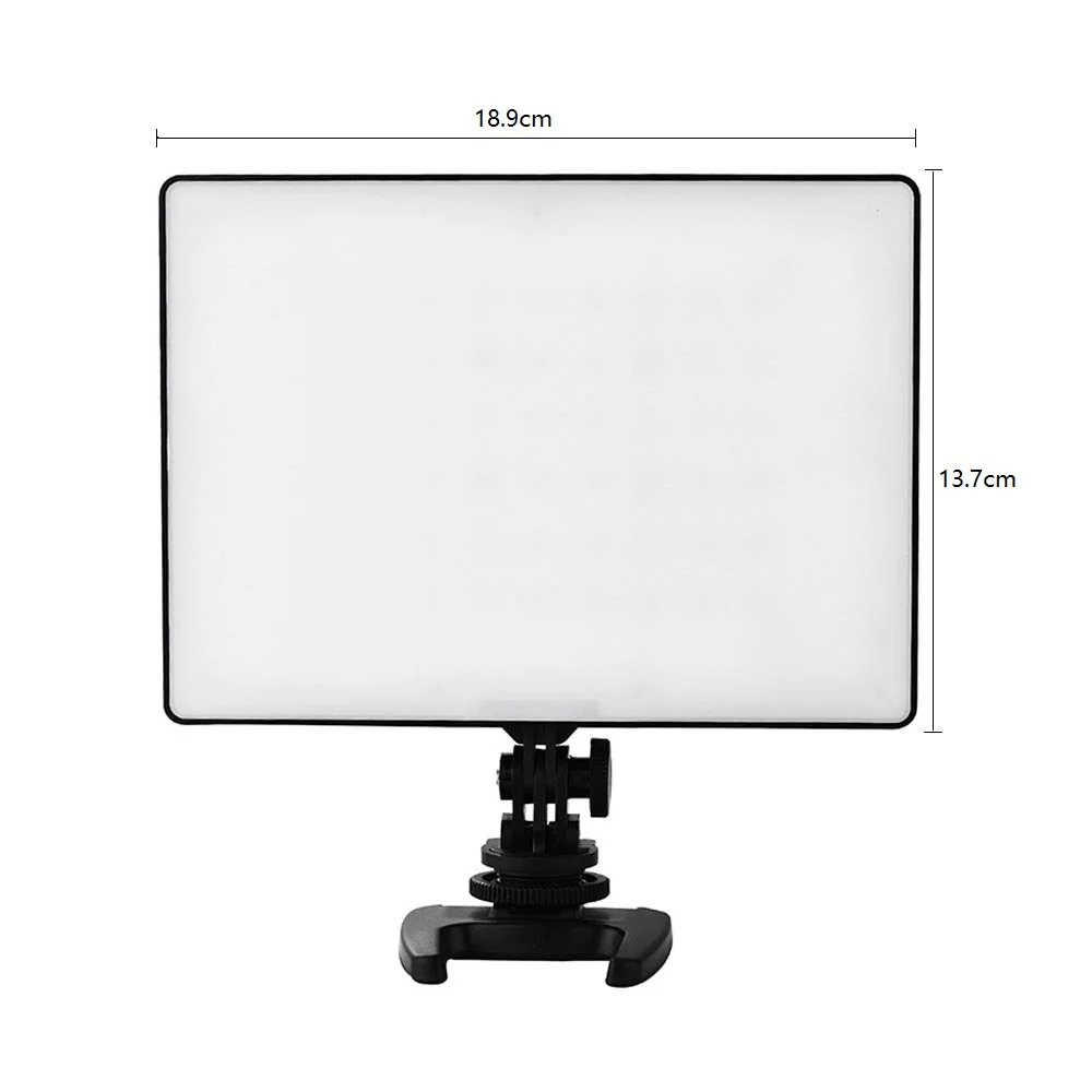 Mcoplus ثنائي اللون LED الفيديو الضوئي عكس الضوء التصوير استوديو مؤتمر الإضاءة لكانون نيكون فوجي سوني ليوتيوب TikTok Vl