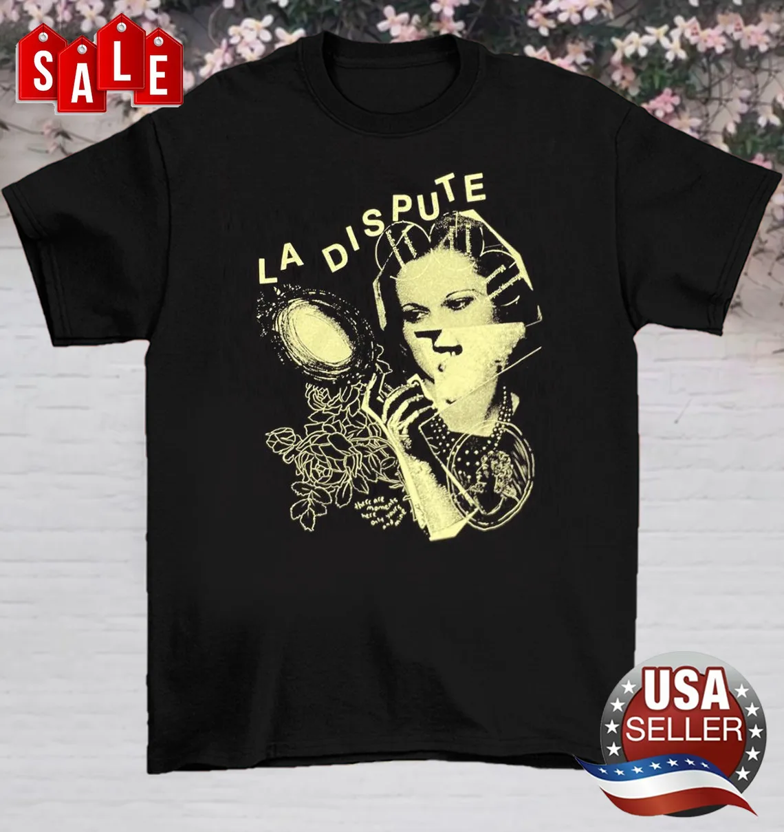 Camiseta La Dispute Band Album Rock Tour para homens e mulheres, todos os tamanhos, algodão MC169