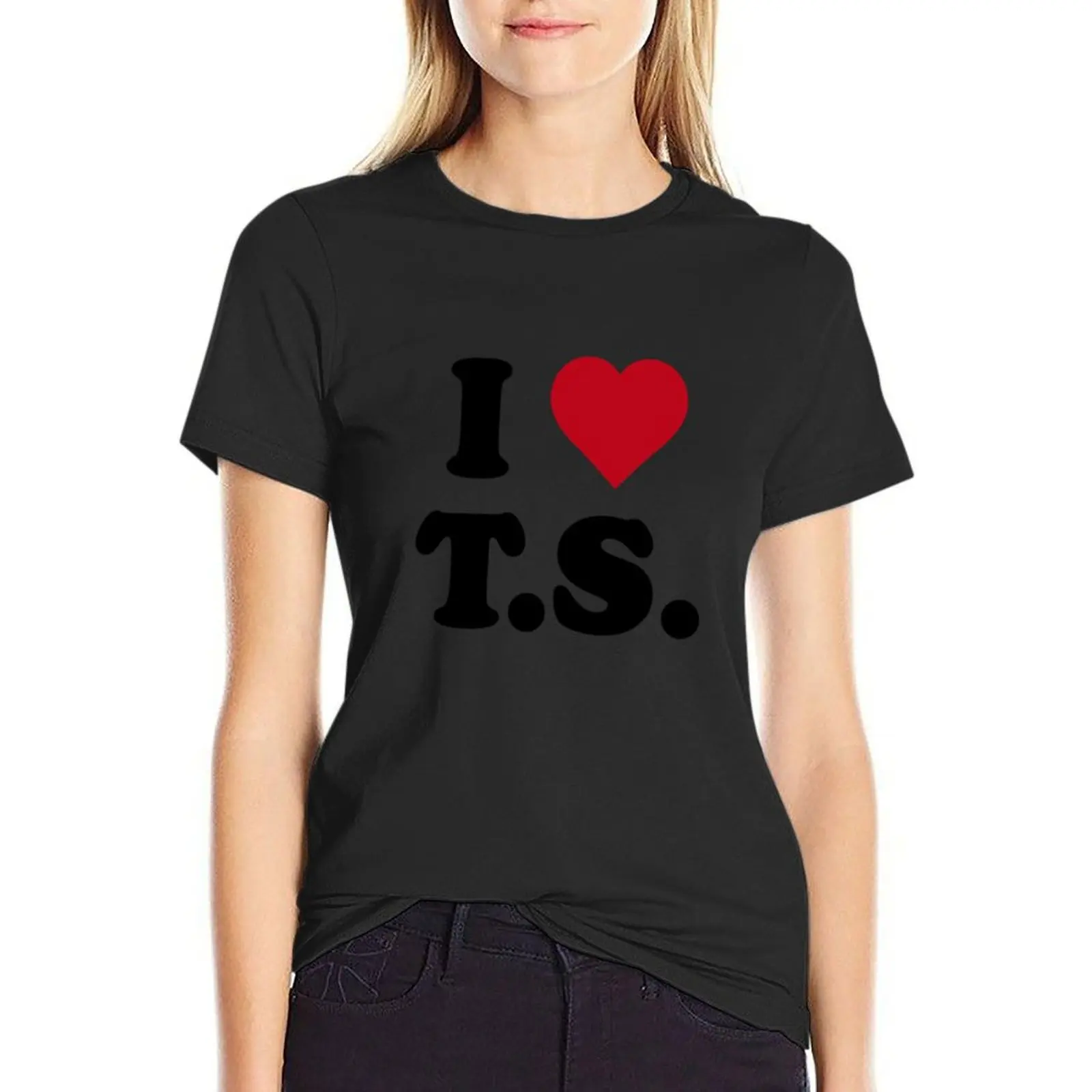 

i heart ts T-Shirt heavyweights lady clothes t-shirt dress for Women graphic