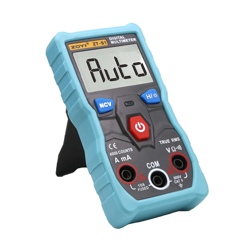 ZOYI ZT-S1 electric measurement fully automatic intelligent gear identification portable True Digital pocket mini multimeter 303