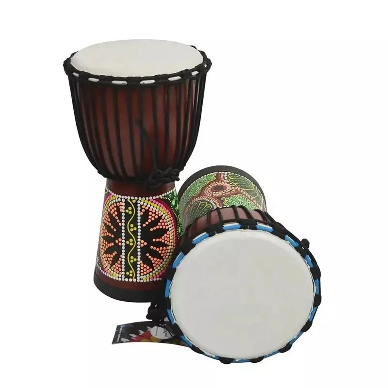 

2025 Adult Size12 Inch African Djembe Drum Professional Percussion Musical Instrument Custom Logo Wholesale Price Made In China
