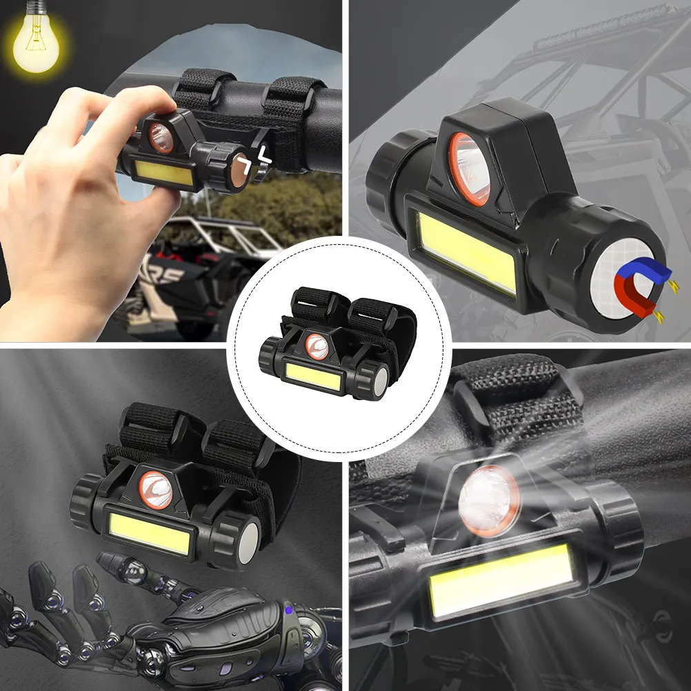 

Waterproof LED Dome Light for Utv Atv Roll Bar Stable Strap 125-20In Diameter Wide Angle Roll Cage Lamp Utv Interior Light
