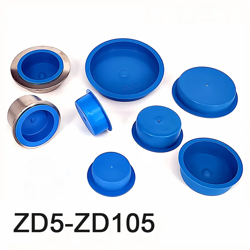 ZD5-105 Blue Plastic Conical Plug Internal Thread Hole Plug Dustproof Cover Round Tube Plug Hydraulic Pipe Oil Cylinders Valves