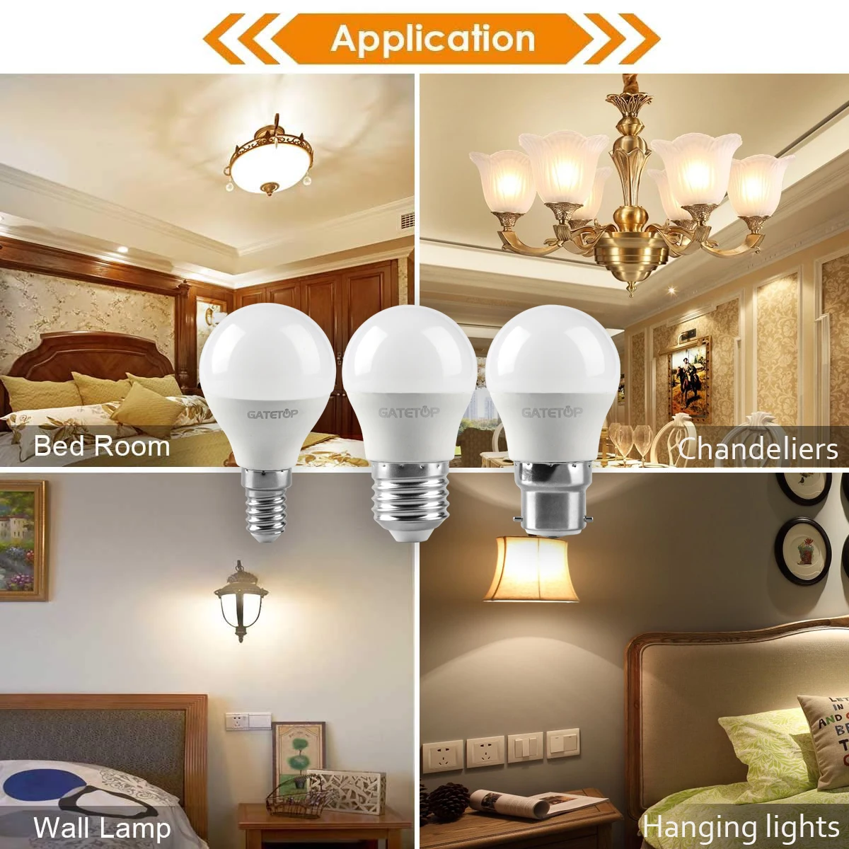 10pcs LED Bulb Lamps G45 E27 E14 B22 AC120V AC220V Light Bulb Real Power 3W 5W 6W 7W 3W Lampada Living Room Home LED Bombilla