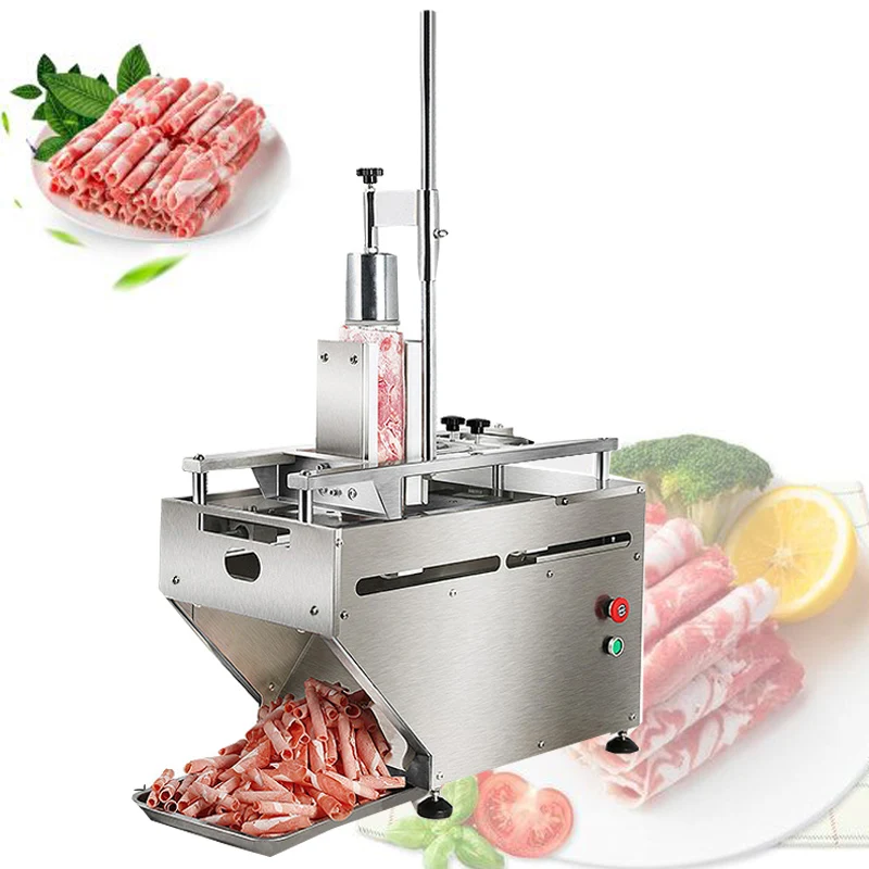 

Household Desktop Lamb Roll Cutting Machine Variable Speed Motor