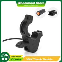 WUXING 300X Electric Bike Fast Release Thumb Throttle, Speed Accelerator for E-Bikes, E-Scooters, and Bafang Conversion Kit