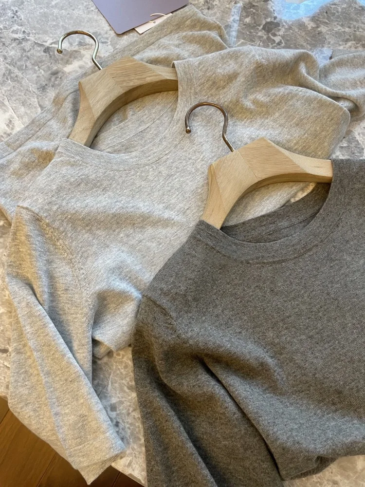 

Женская трикотажная футболка из льна и хлопка с круглым вырезом, влагоотводящая, дышащая, свободного прямого кроя, с эффектом похудения, гарантированное качество