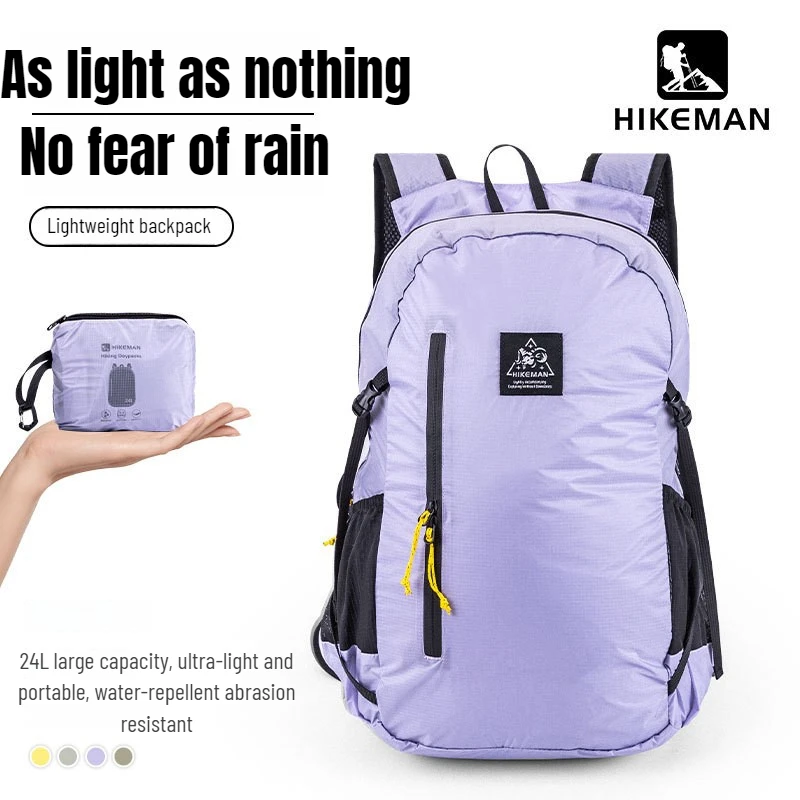 

Рюкзак для кемпинга на открытом воздухе, легкий спортивный рюкзак с силиконовым покрытием, водонепроницаемая велосипедная сумка, сумка для альпинизма и пешего туризма