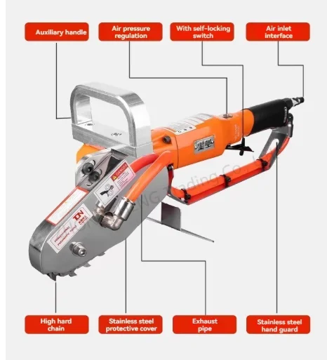 Pneumatic Waste Remover Scrapping Machine Chain Paper Box Waste Color Box Narrow Edge Removal