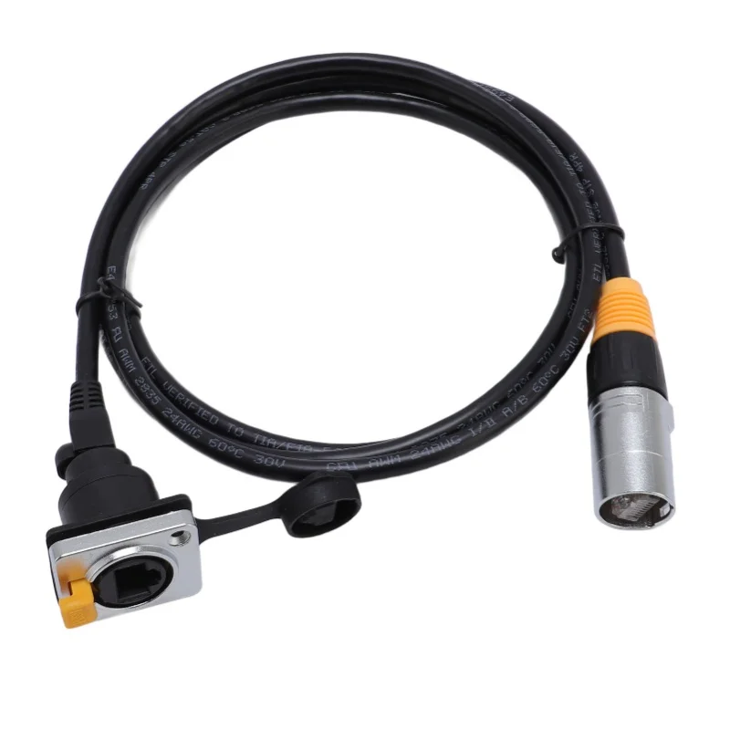 STP Ethernet Extension Cable RJ45 Male To Female Water Resistant Stable Connection LAN Network Cable Adapter 1.5m/4.9ft 2m/6.6ft