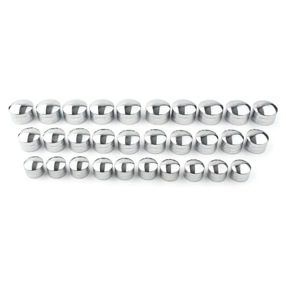 

For Harley Davidson CNC Aluminum 9mm 11mm 13mm 10Pcs Motorcycle Inner Schrauben Bolt Topper Caps Cover