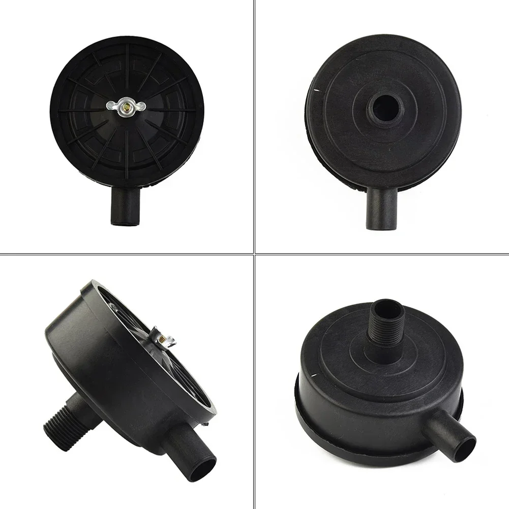 Silencer Muffler Noise Reducer Set Supplies Tools Workshop 20mm Black Filter Cartridge Kit Paper Pump Accessories