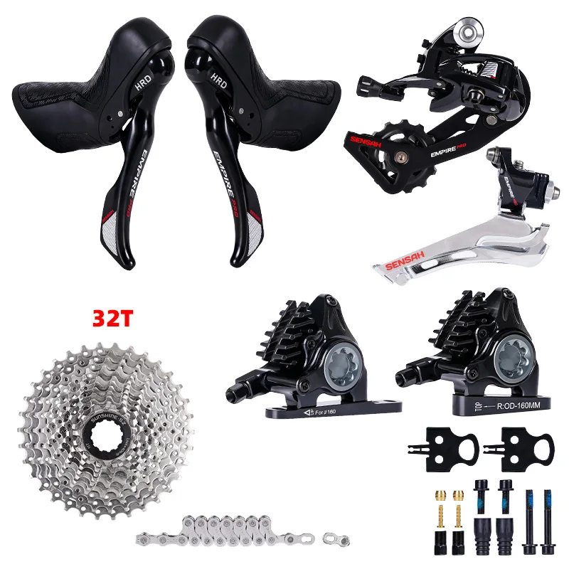 SENSAH HRD Hydraulic Shifter 2x12 Empire PRO Kit Road Transmission