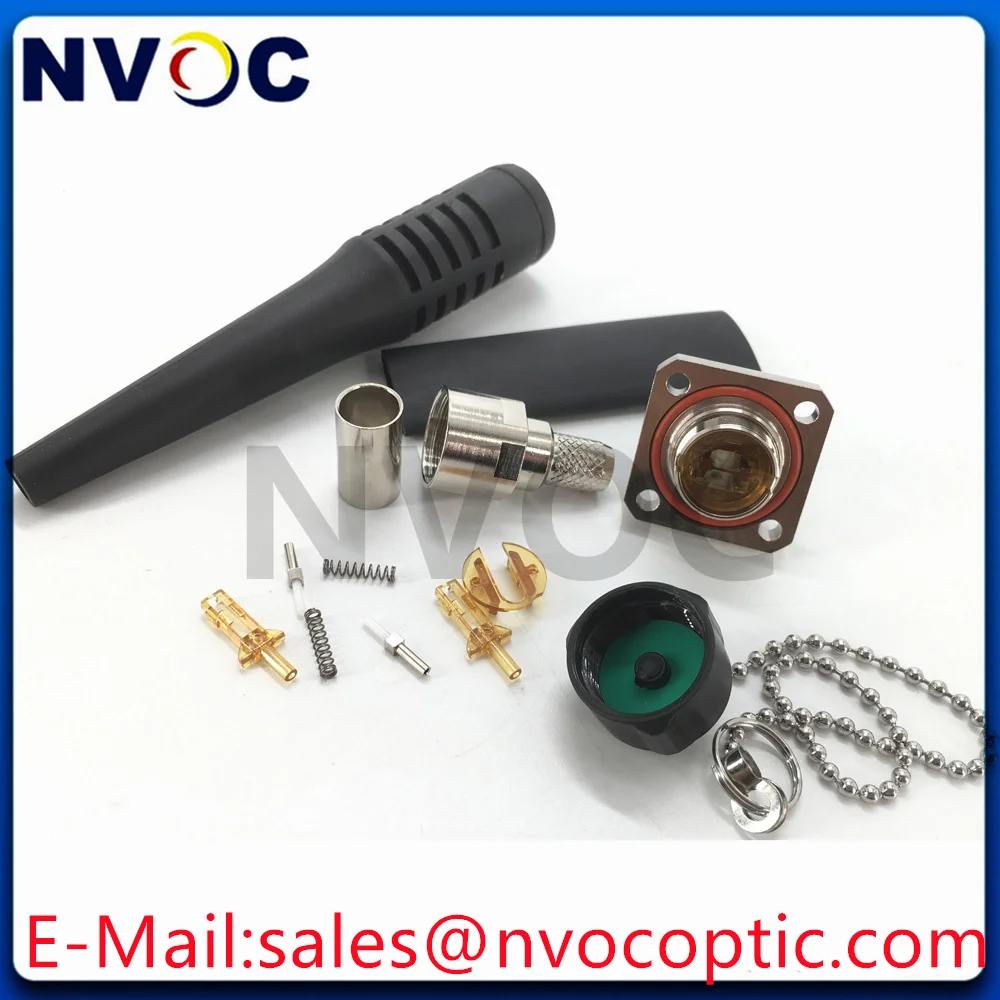 2C 4C ODC 12Cores ODC-MPO Waterproof Connector Fiber Optic Adapter Round Square Socket Plug For Military Grade Armored Cable