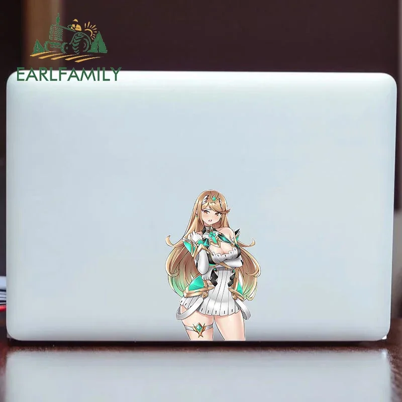

EARLFAMILY 13 см наклейки на автомобиль Xenoblade Mythra Pyra, солнцезащитные виниловые наклейки, декор для окон и багажника, стайлинг автомобиля, защита от царапин
