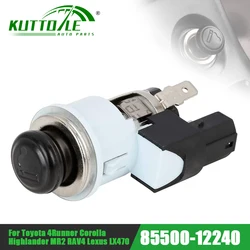 85500-12240 Toyota 4Runner Corolla Highlander MR2 RAV4 Sienna Supra Tacoma Lexus LX470 용 12V 시가 라이터 어셈블리 소켓