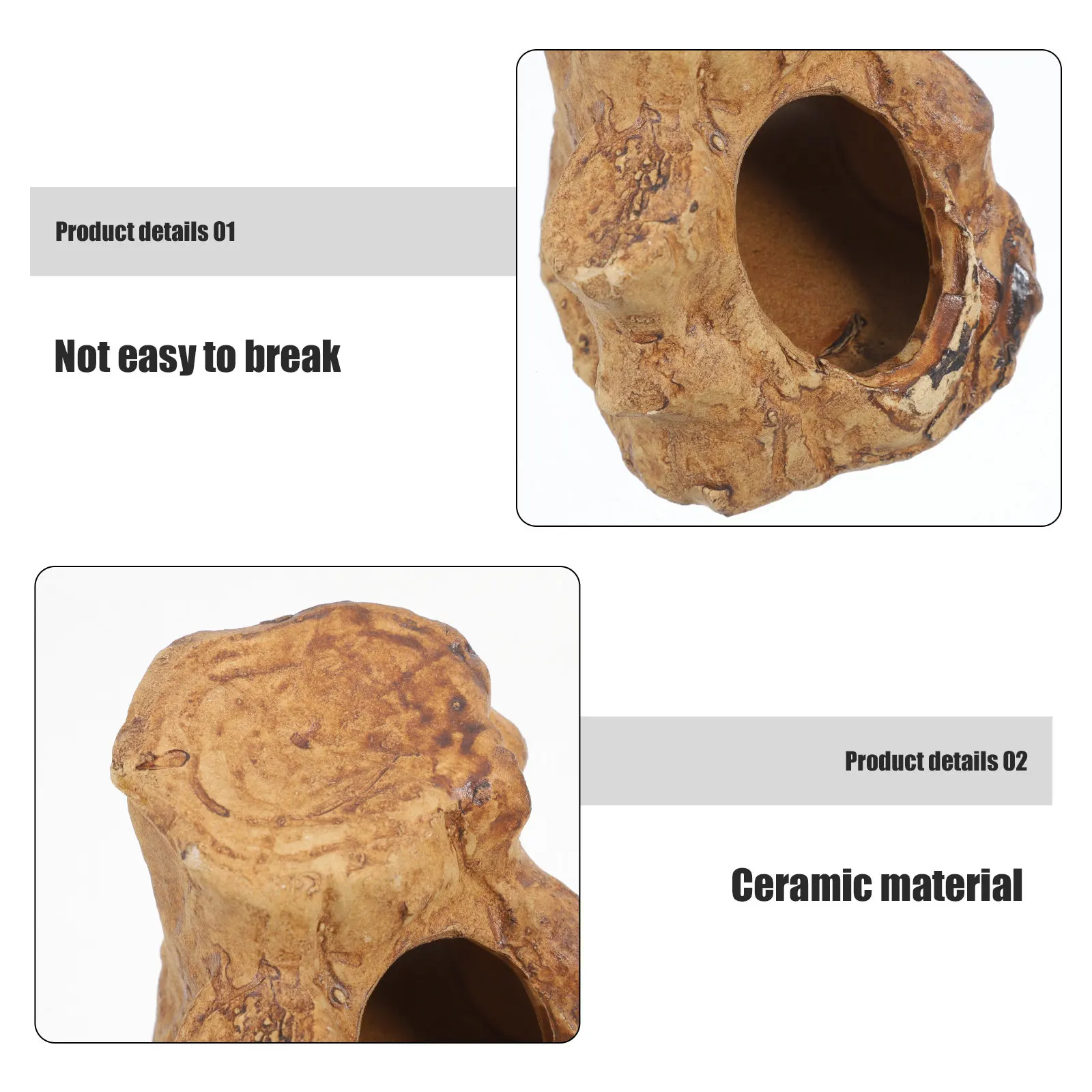 Natural-Looking Ceramic Fish T - Hide Cave Ceramic reseña y precio