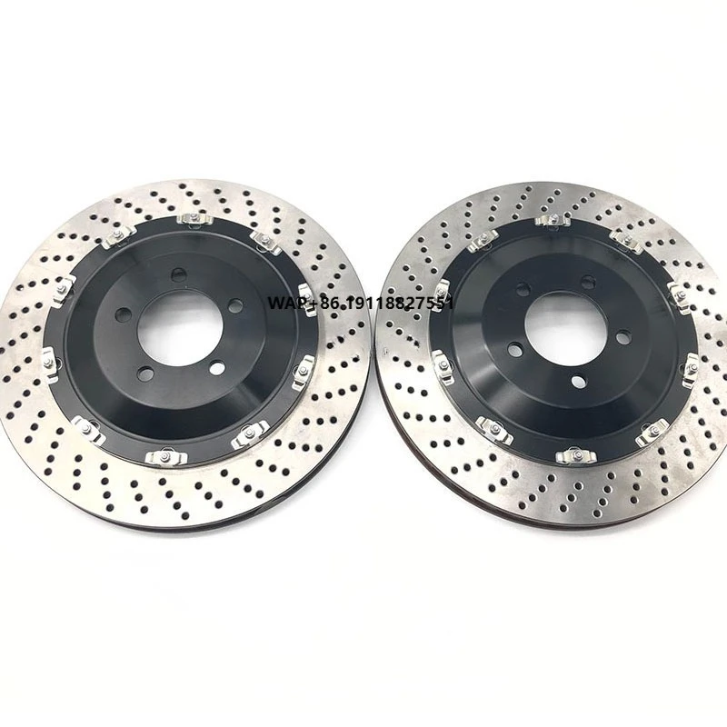 KLAKLE Racing Using Brake Rotor 410*34MM Floating Disc With Center Hat for  Z4
