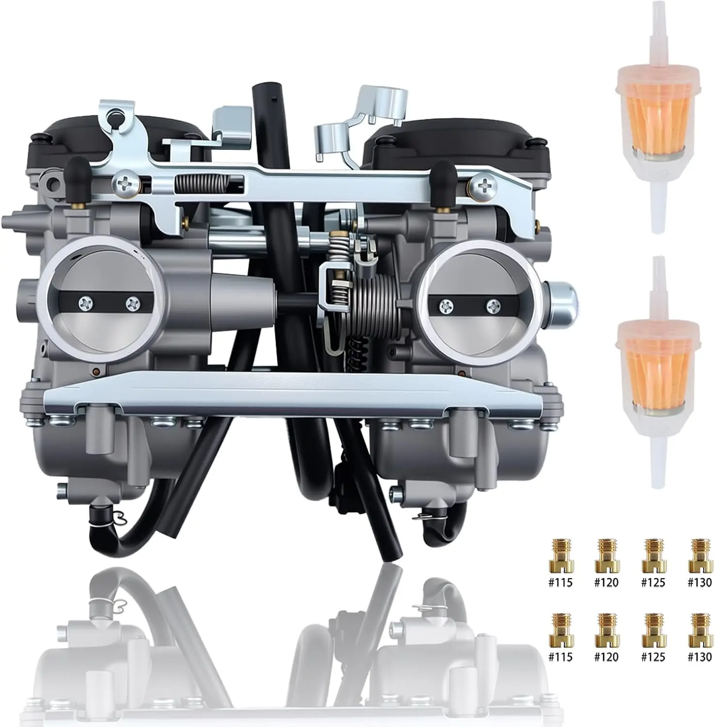 Carburetor For Kawasaki Ninja 500 EX500 GPZ500 1987-2009 Replaces Part Number 15001-1334 15001-1335 15002-1492
