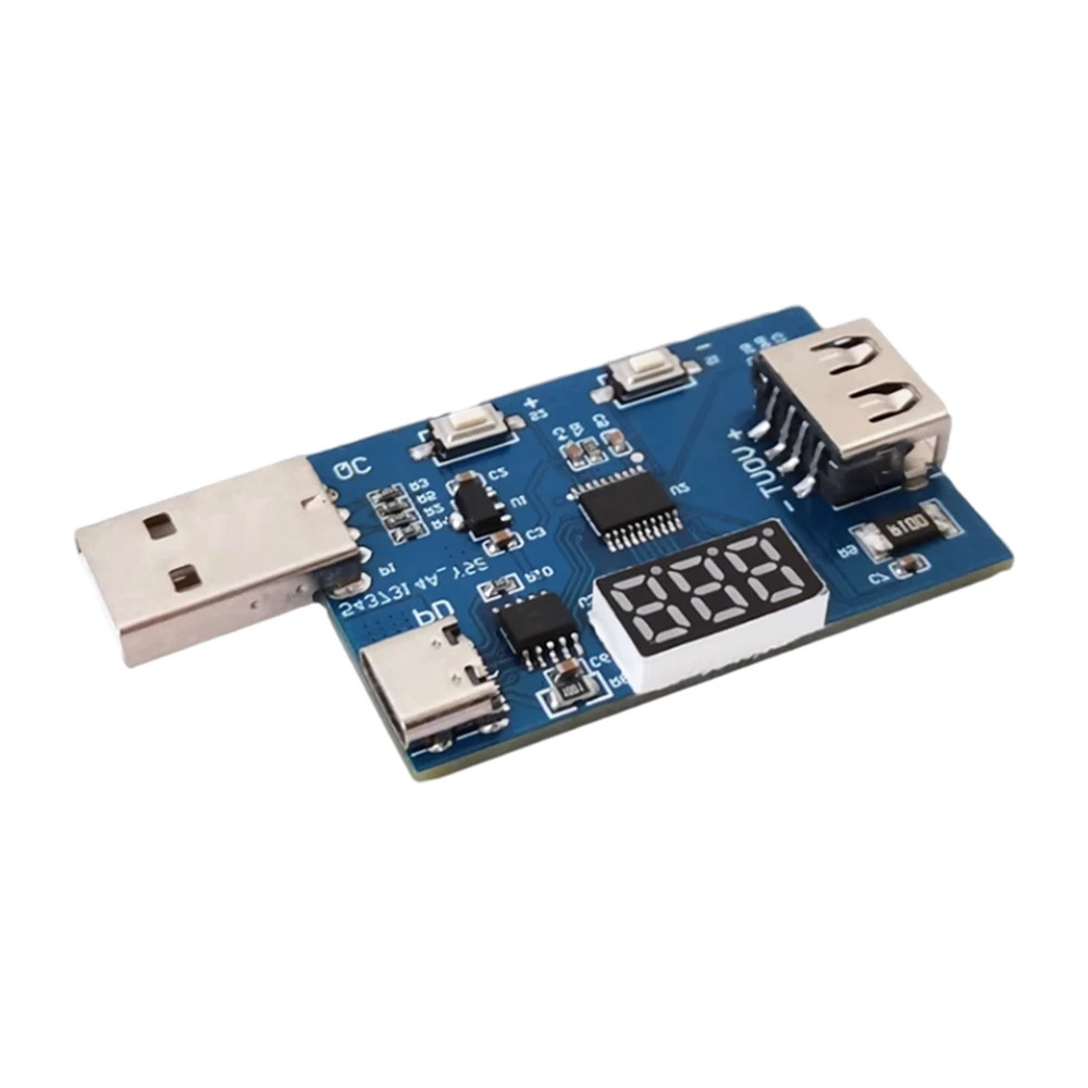 3.6~20V adjustable voltage charging head aging test module QC2.0 QC3.0 PD3.0 decoy