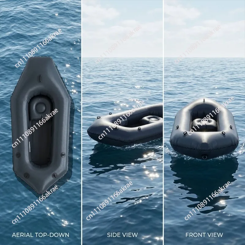 for 200D TPU ultra-lightweight roll-top closed inflatable rafting boat, environmentally friendly