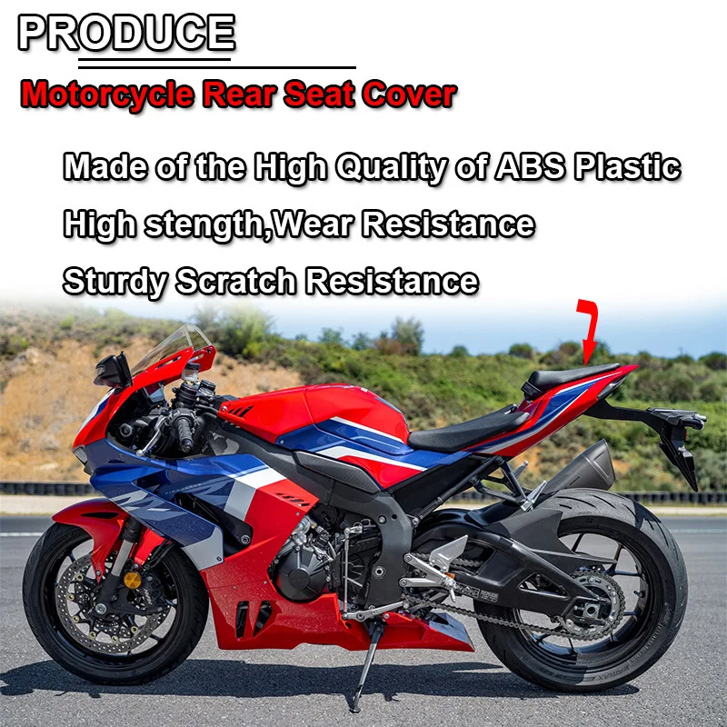 2023 CBR 1000RR-R Motorcycle Rear Passenger Pillion Seat Cover Fairing Seat Cowl Fit For HONDA CBR1000RR-R/SP CBR 1000RR R 20-23