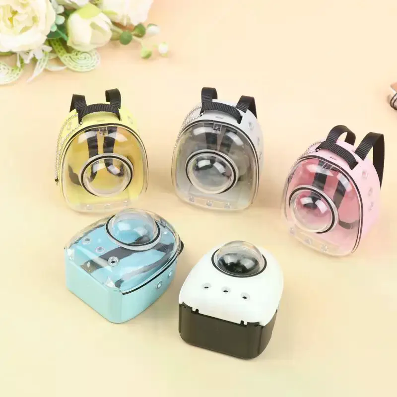 1/12 Poppenhuis Miniatuur Pop Rugzak Huisdier Kat Tas Model Meubels Accessoires Voor Poppenhuis Decor Kids Fantasiespel Speelgoed Gift