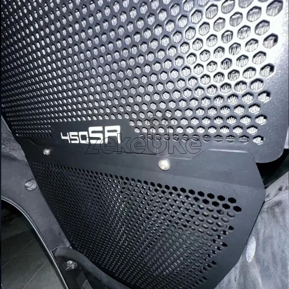 

Motorcycle FOR CFMOTO 450SR 450SS 450 SR/SS 2023 2022 2024 2025 2026 Radiator Grill Guard oil cooler Guard Protection Cover Set