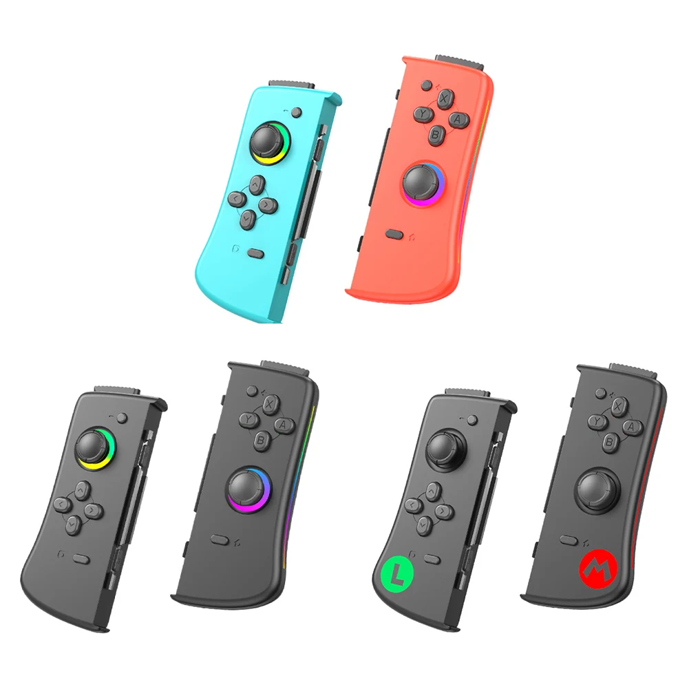 For Switch Gamepad for Joycon L/R Gamepads Joystick Wake-Up Vibration Six Axis Motion Sensing for Switch/Switch OLED/Switch Lite