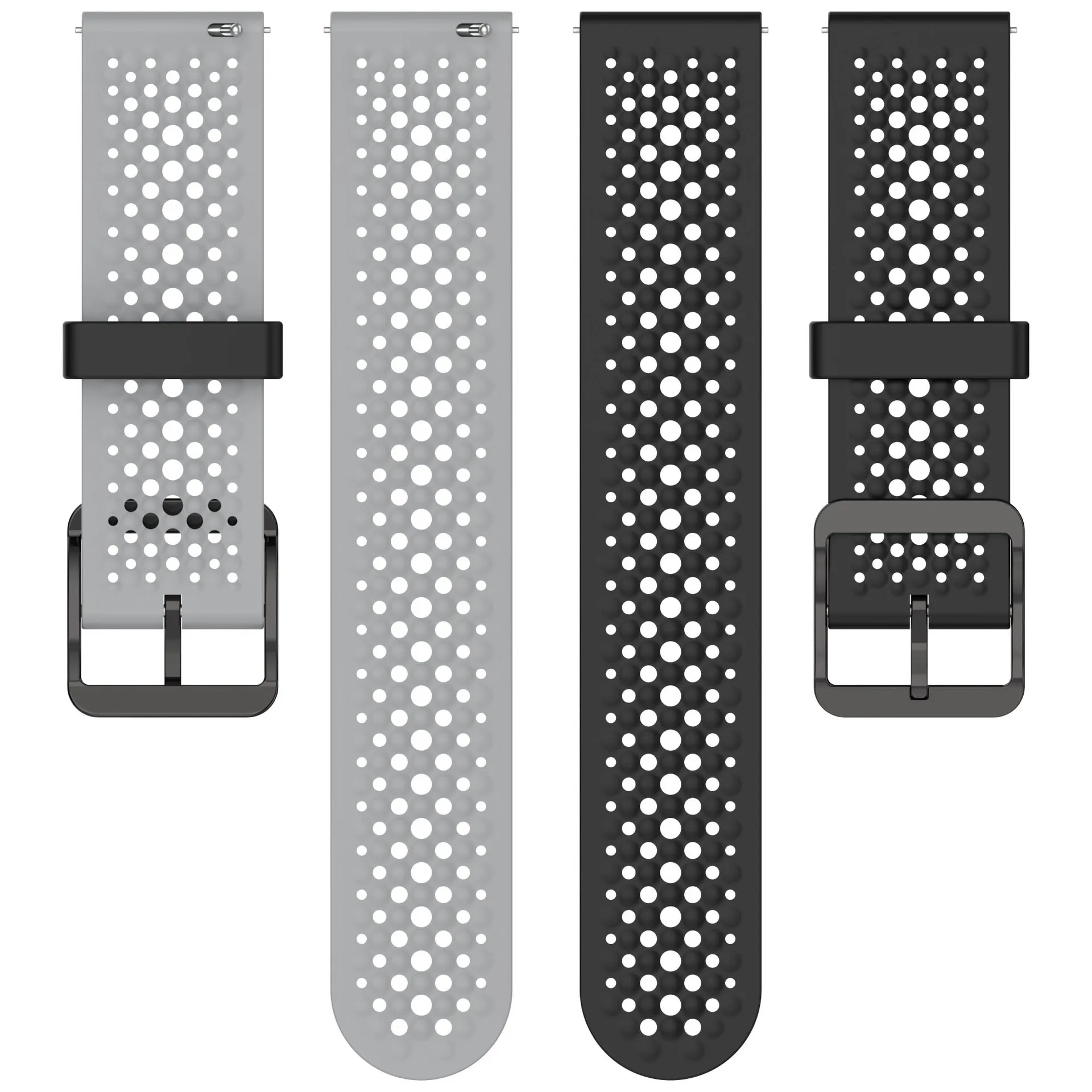 حزام سيليكون لساعة Xiaomi S4 S3 S2 S1 لون مريح معصمه ساعة هواوي GT5/4 Pro 46 مللي متر لساعة جالاكسي 7 6 5 4 حزام