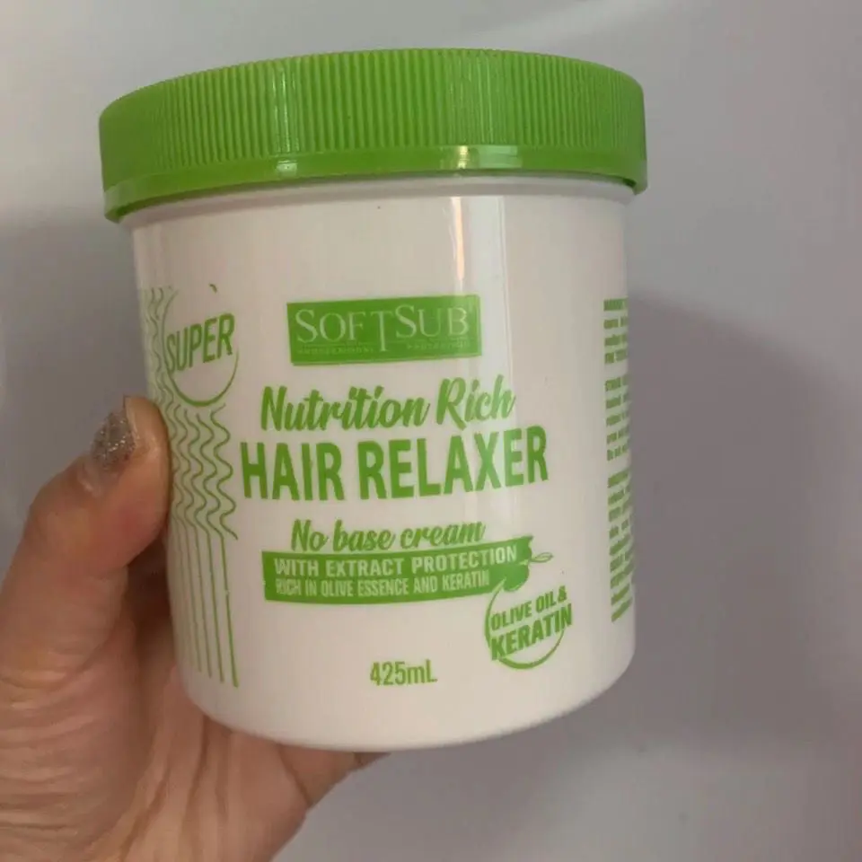 425ml African Hair Relaxer Rich in Olive and Keratin Hair Care