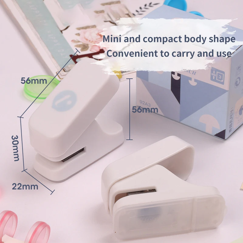 Você pode obter excelente Single-Hole Cogumelo Buckle T-Hole Hand Book, Multi-Hole Punching Machine, Papelaria Criativa
