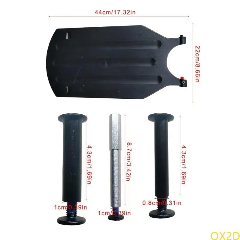 Baby Carriage Strollers Part Strollers Back Board Front Rear Wheel Bearing Rod
