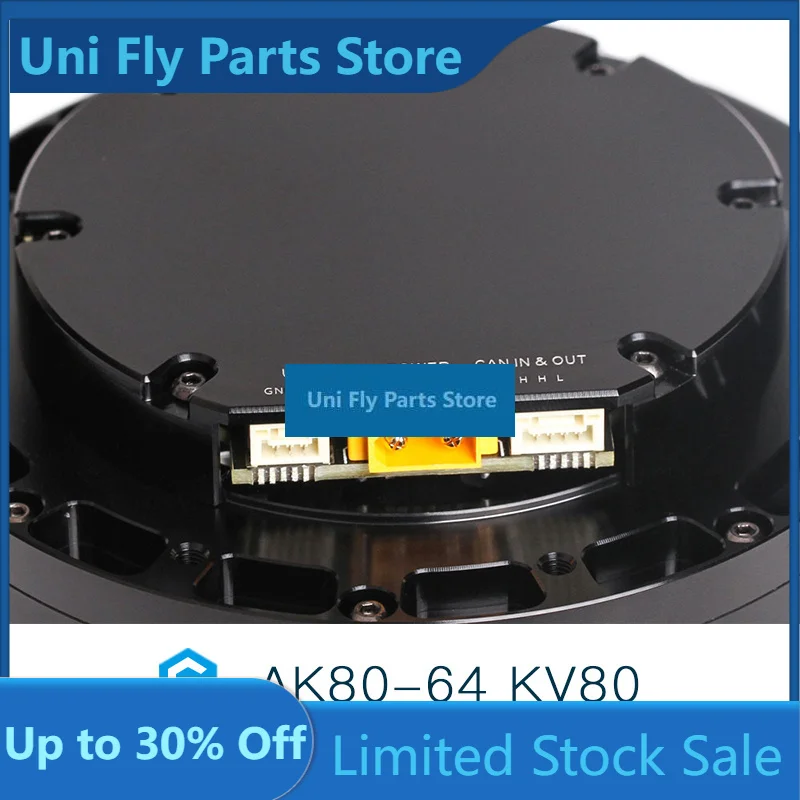 AK80-64 KV80 CubeMars Precision Servo Motor For Industrial Robot Exoskeleton High Performance DC Motor With Planetary GearUniFly