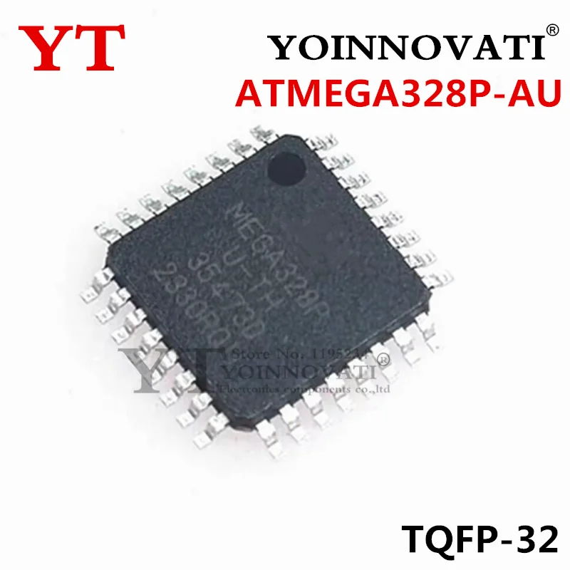 New Original ATMEGA328PB-AU ATMEGA328P-AU QFP32 1-50PCS for power module
