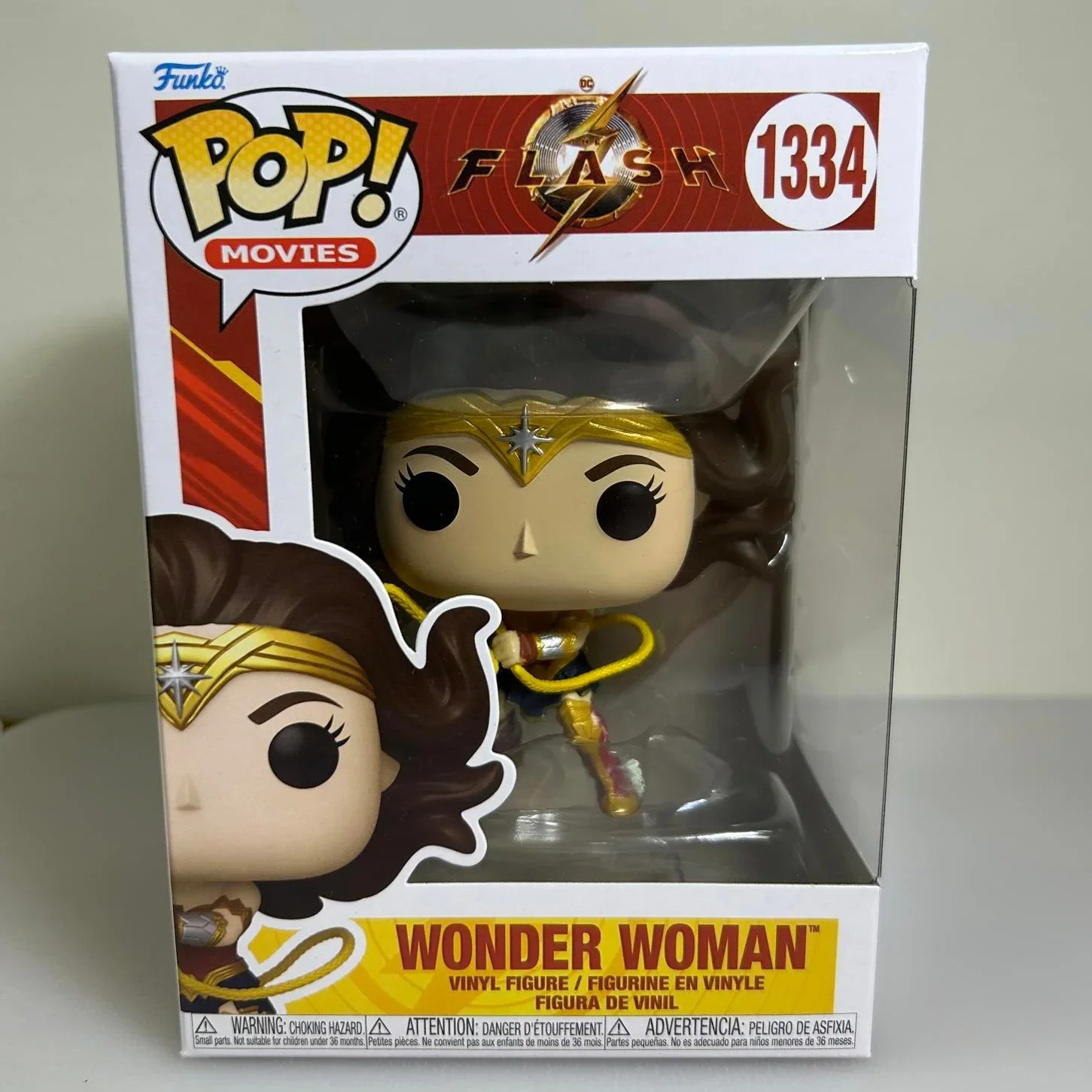 

Фигурки комиксов DC Чудо-женщина # 1334 Виниловая фигурка Funko Pop, коллекционное украшение, ограниченная серия, модель, детская игрушка в подарок