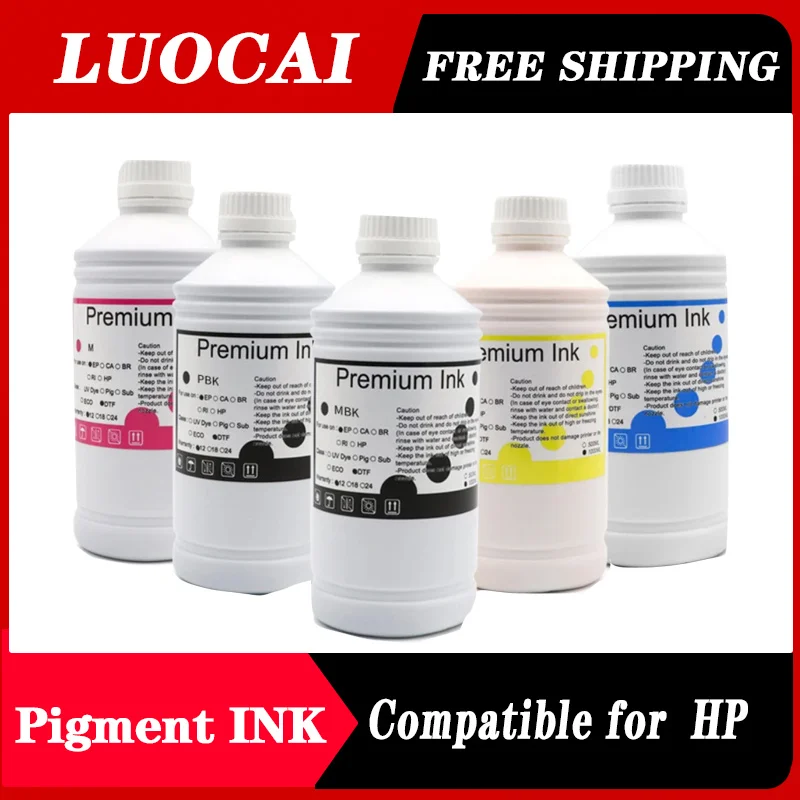 

1000ML Pigment Ink Refill Ink For HP 950 951 932 933 952 953 954 955 956 957 711 8100 8600 7610 7510 T120 T520 7740 8210 8710