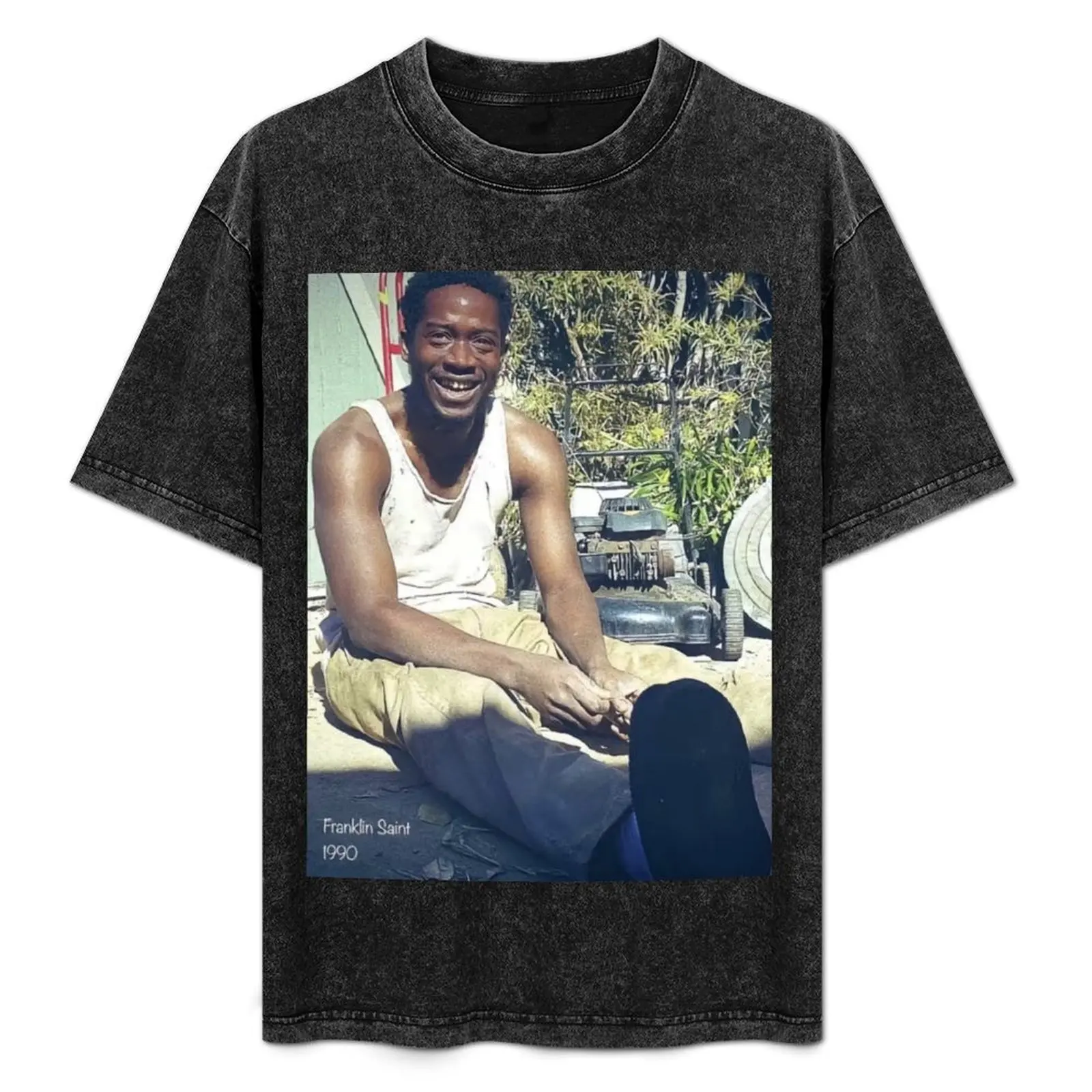 

Poor Franklin Saint 1990 T-Shirt plus size clothes sublime designer shirts anime tshirt mens graphic t-shirts hip hop