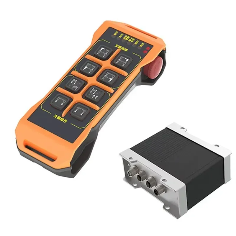 Wireless Industrial Handheld Remote Controller Button Switch 433Mhz IP67 Protection DL-RC08