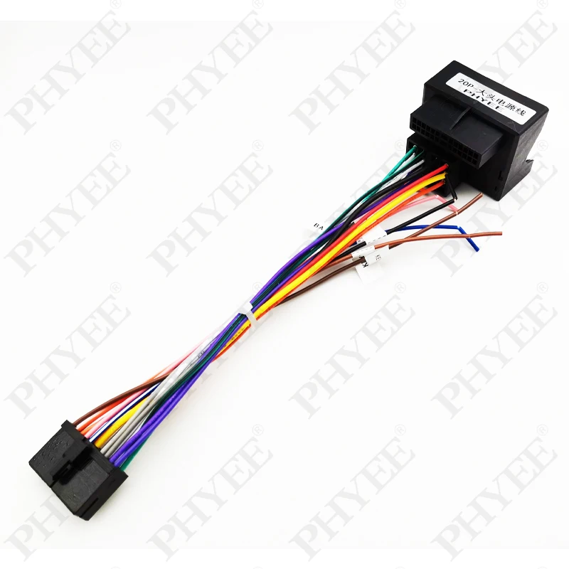 20 دبوس إلى محول أسلاك الراديو Quadlock، موصل سالب رباعي القفل 40Pin، لسيارة Volkswagen Seat Skoda BMW Ford