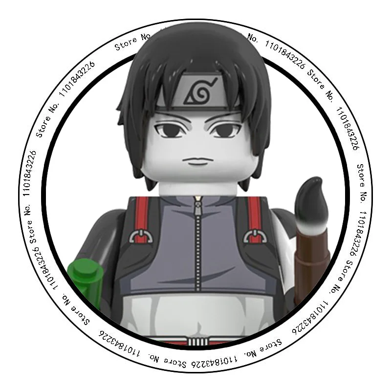 WM6152 Naruto Bausteine Ootutuki Momoshiki Mitsuki Gaara Namikaze Minato Tobirama Actionfigur Zubehör für Kinder