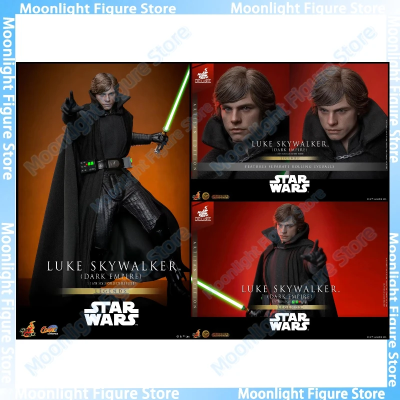 

In Stock HotToys CMS019 CMS020AE Star Wars Luke Skywalker Dark Empire 1/6 Anime Action Figure Toy Gift Model Collection