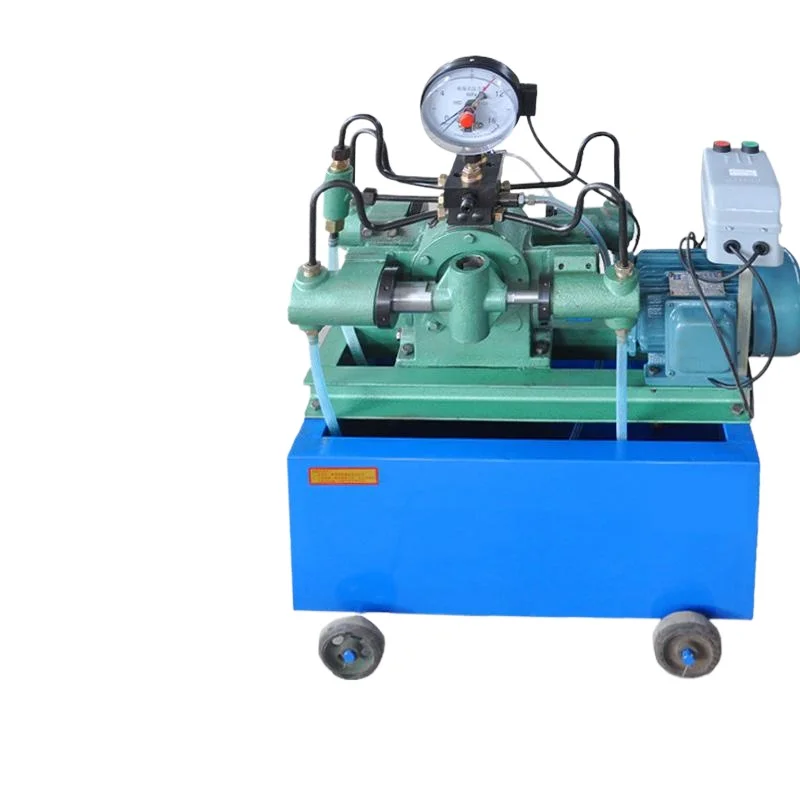 YJQ Electric Pressure Pump Pipeline Testing Machine Four Cylinder High Pressure Water Pipe Press Pump