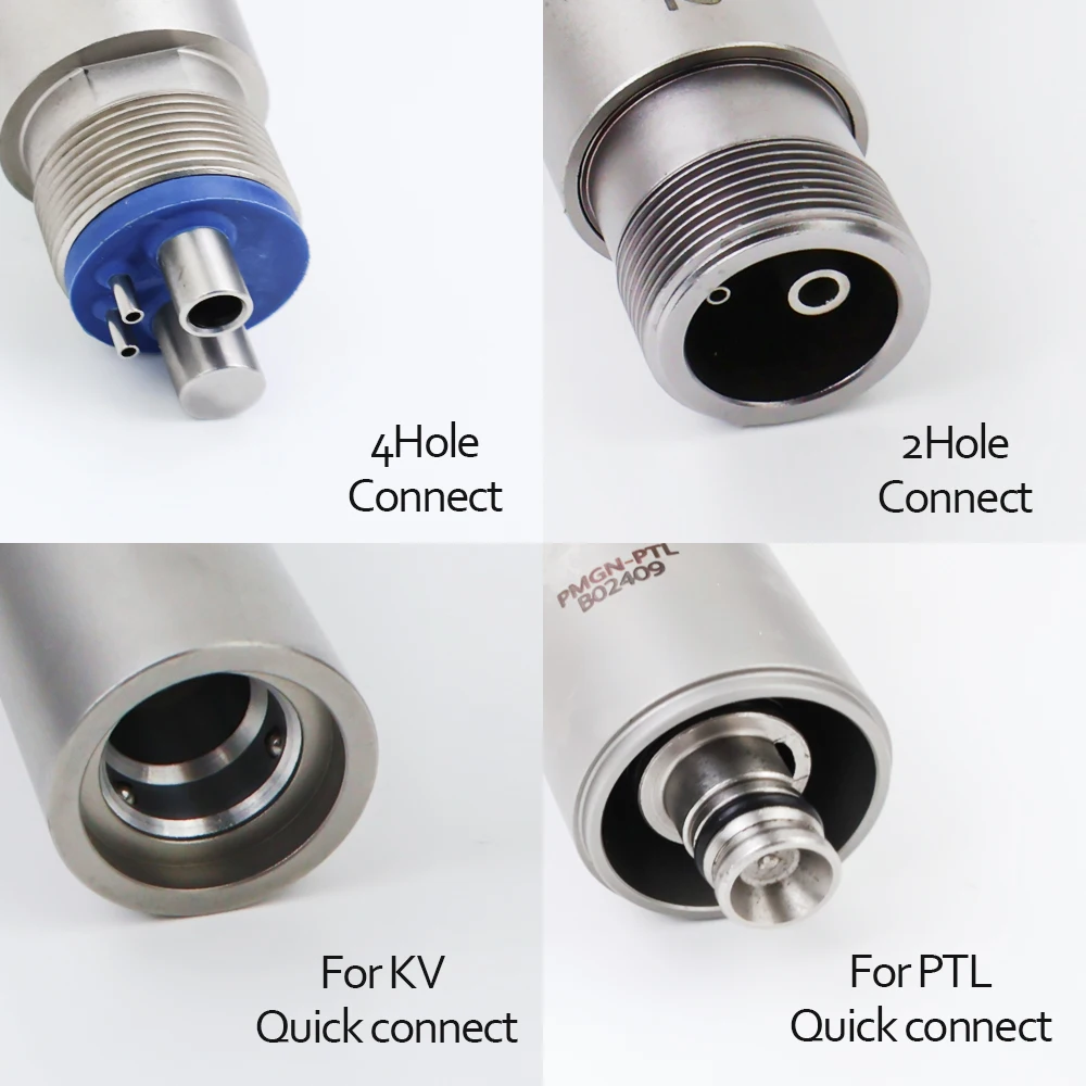 NSK용 항흡입 구강 위생 2홀 4홀 PTL/KV 커플링 포함 Dental Prophy-Mate neo 에어 폴리싱 프로피 제트 핸드피스