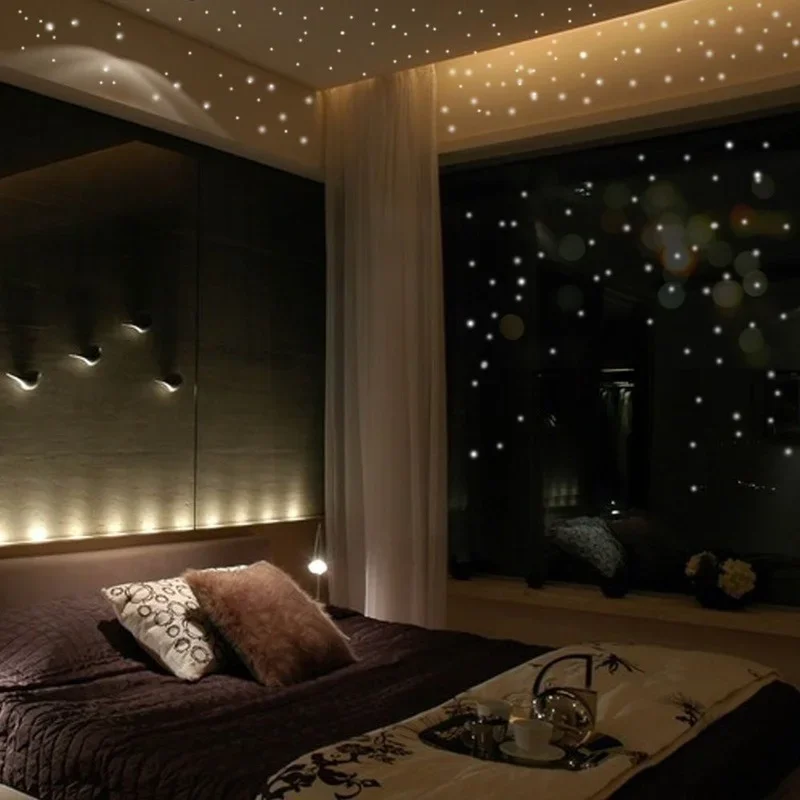 Luminous Wall Stickers Wall Decor Glow In The Dark Star Vinyl Sticker for Kid Room Creative Fluorescent Party Decoration